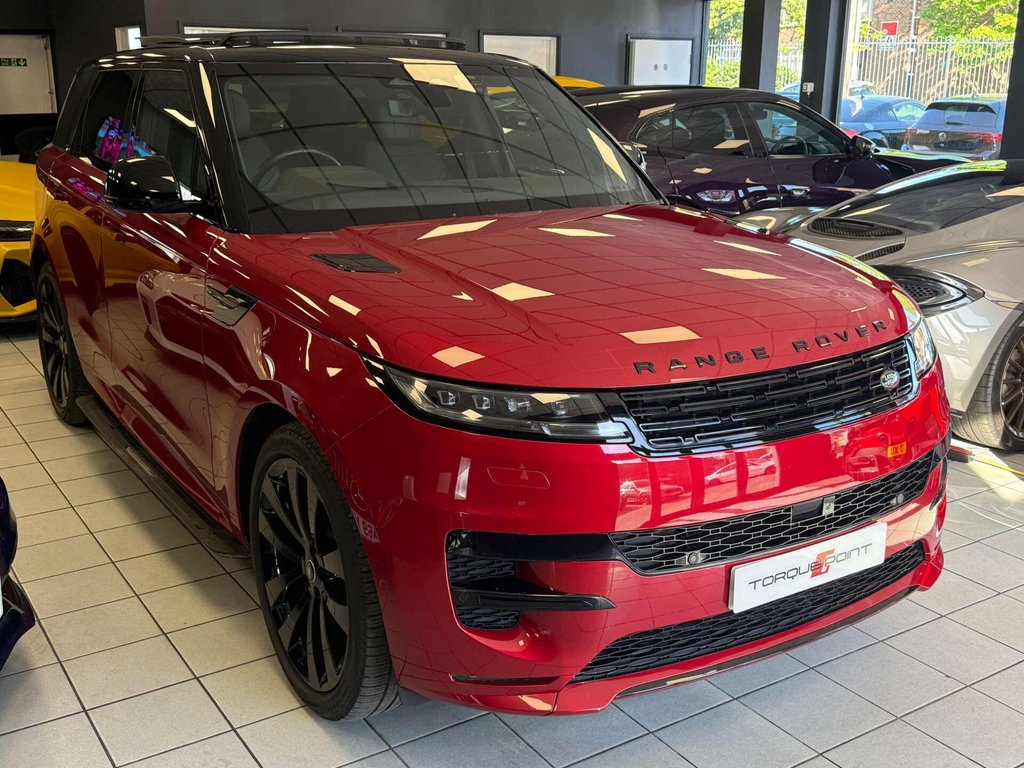 USED 2022 72 LAND ROVER RANGE ROVER SPORT 3.0 Range Rover Sport First Edition D MHEV Auto 4WD 5dr FSH + SLIDING PAN ROOF