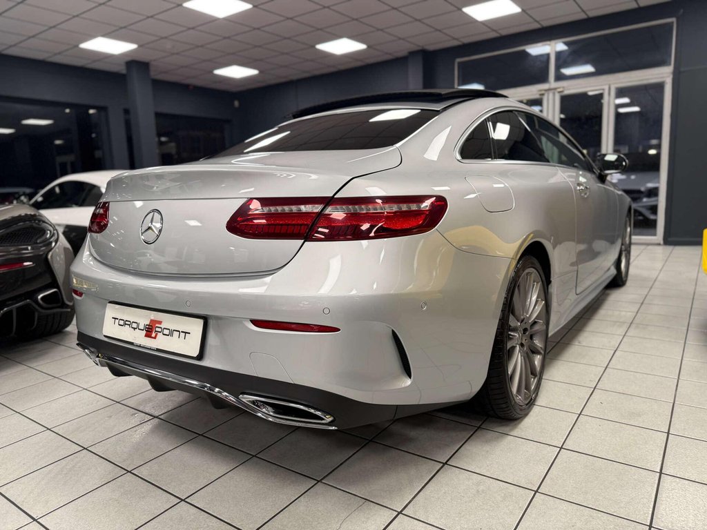 USED 2019 69 MERCEDES-BENZ E CLASS 2.0 E220d AMG Line (Premium Plus) Coupe 2dr Diesel G-Tronic+ Euro 6 (s/s) (194 ps) FSH + PREMIUM PLUS +MULTISPOKE