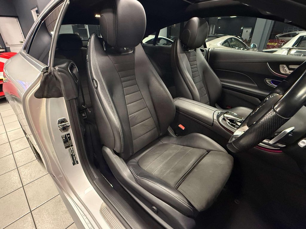 USED 2019 69 MERCEDES-BENZ E CLASS 2.0 E220d AMG Line (Premium Plus) Coupe 2dr Diesel G-Tronic+ Euro 6 (s/s) (194 ps) FSH + PREMIUM PLUS +MULTISPOKE