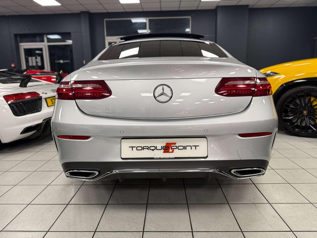 USED 2019 69 MERCEDES-BENZ E CLASS 2.0 E220d AMG Line (Premium Plus) Coupe 2dr Diesel G-Tronic+ Euro 6 (s/s) (194 ps) FSH + PREMIUM PLUS +MULTISPOKE