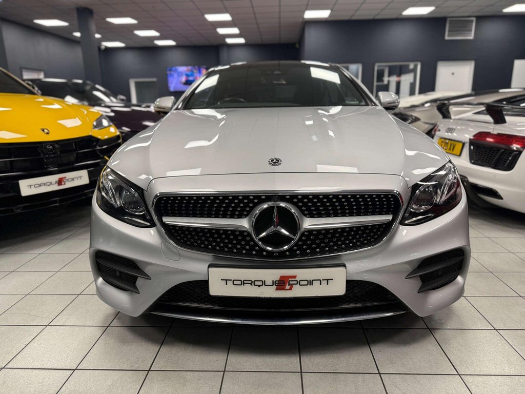 USED 2019 69 MERCEDES-BENZ E CLASS 2.0 E220d AMG Line (Premium Plus) Coupe 2dr Diesel G-Tronic+ Euro 6 (s/s) (194 ps) FSH + PREMIUM PLUS +MULTISPOKE