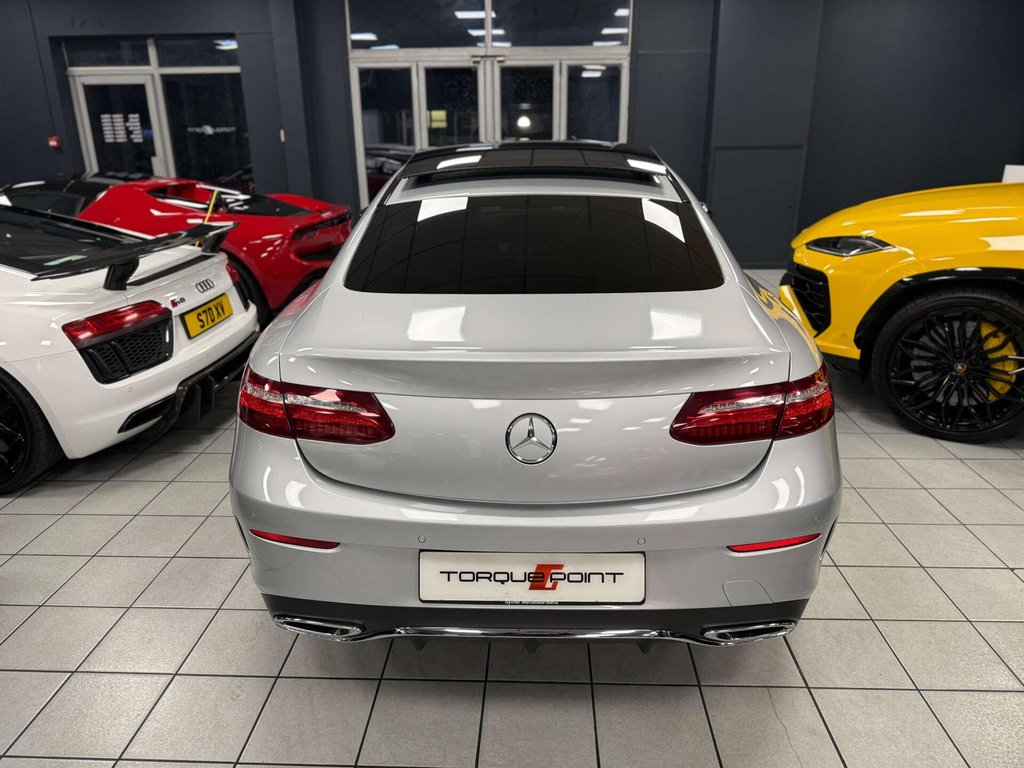 USED 2019 69 MERCEDES-BENZ E CLASS 2.0 E220d AMG Line (Premium Plus) Coupe 2dr Diesel G-Tronic+ Euro 6 (s/s) (194 ps) FSH + PREMIUM PLUS +MULTISPOKE