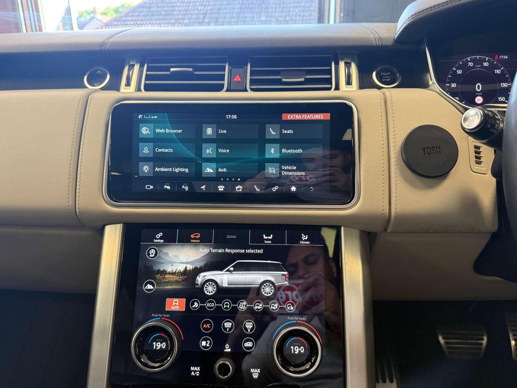 USED 2019 19 LAND ROVER RANGE ROVER 2.0 Range Rover Autobiography P400e Auto 4WD 5dr FSH + PAN ROOF + REAR ENT