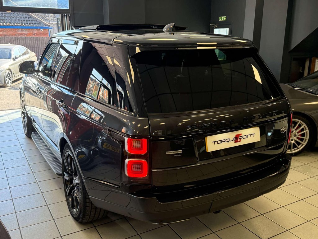 USED 2019 19 LAND ROVER RANGE ROVER 2.0 Range Rover Autobiography P400e Auto 4WD 5dr FSH + PAN ROOF + REAR ENT