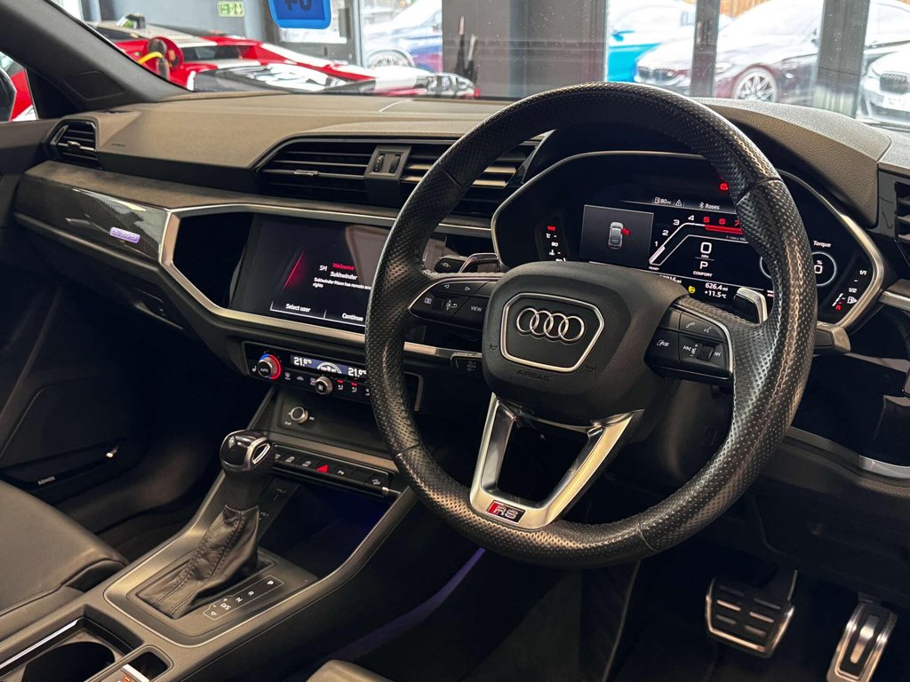 USED 2021 71 AUDI RS Q3 2.5 RS Q3 Sportback TFSI Vorsprung Quattro Semi-Auto 4WD 5dr SH+ SONOS + 360 CAM + PAN ROOF