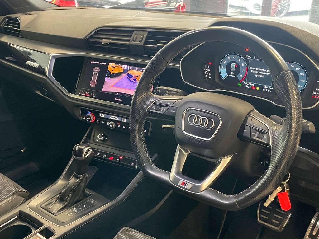 USED 2022 22 AUDI Q3 1.5 Q3 Black Edition 35 TFSI MHEV Semi-Auto 5dr SH + SONOS + REV.CAM