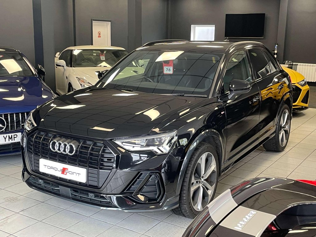 USED 2022 22 AUDI Q3 1.5 Q3 Black Edition 35 TFSI MHEV Semi-Auto 5dr SH + SONOS + REV.CAM