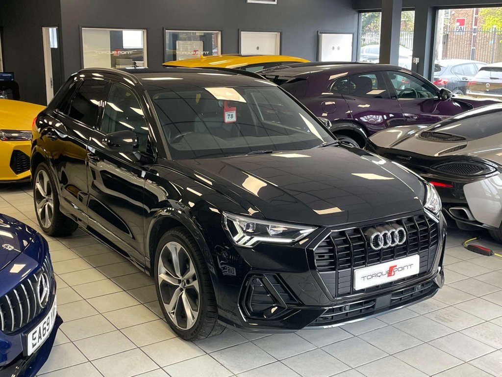 USED 2022 22 AUDI Q3 1.5 Q3 Black Edition 35 TFSI MHEV Semi-Auto 5dr SH + SONOS + REV.CAM