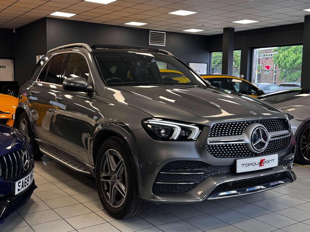 USED 2020 70 MERCEDES-BENZ GLE 2.0 GLE 300 AMG Line Premium+ D 4Matic Auto 4WD 5dr FSH + PAN ROOF + TOWBAR