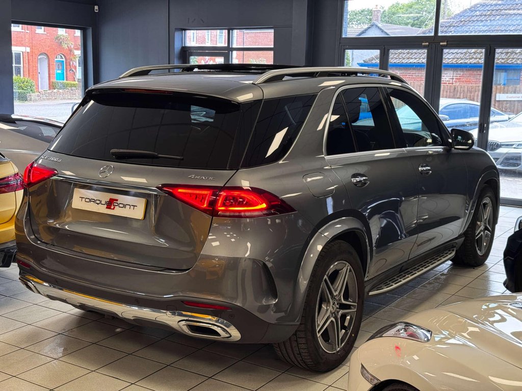 USED 2020 70 MERCEDES-BENZ GLE 2.0 GLE 300 AMG Line Premium+ D 4Matic Auto 4WD 5dr FSH + PAN ROOF + TOWBAR