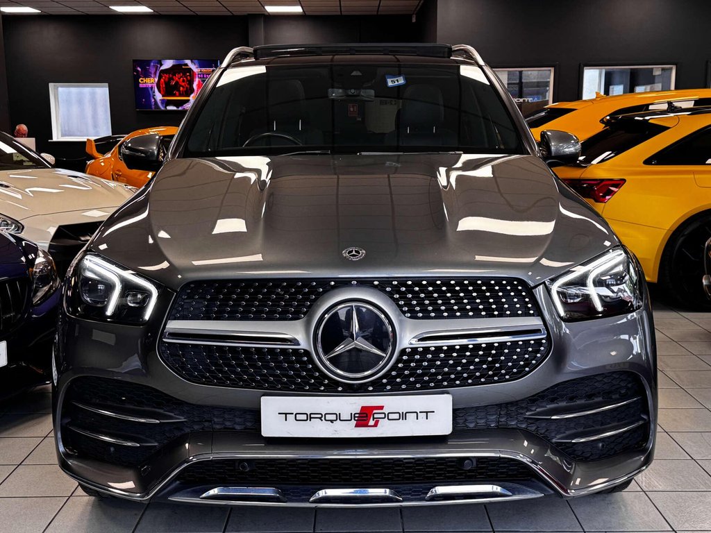 USED 2020 70 MERCEDES-BENZ GLE 2.0 GLE 300 AMG Line Premium+ D 4Matic Auto 4WD 5dr FSH + PAN ROOF + TOWBAR