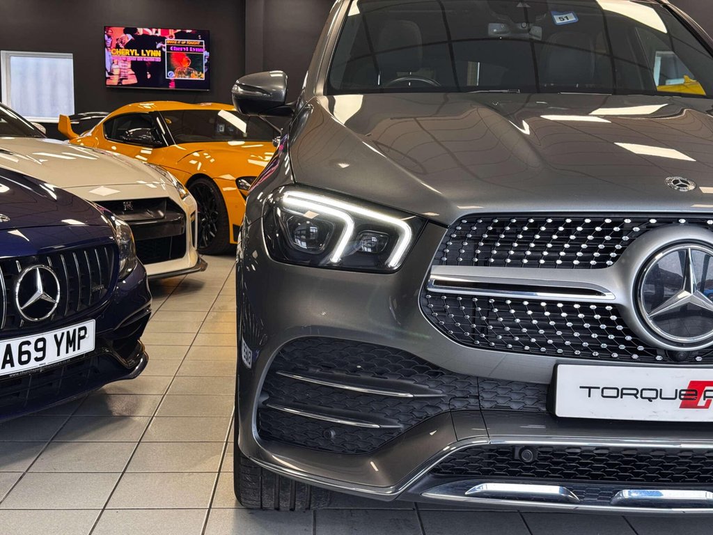 USED 2020 70 MERCEDES-BENZ GLE 2.0 GLE 300 AMG Line Premium+ D 4Matic Auto 4WD 5dr FSH + PAN ROOF + TOWBAR