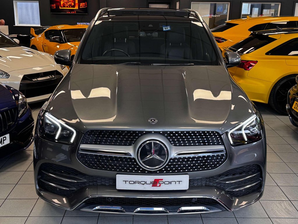 USED 2020 70 MERCEDES-BENZ GLE 2.0 GLE 300 AMG Line Premium+ D 4Matic Auto 4WD 5dr FSH + PAN ROOF + TOWBAR