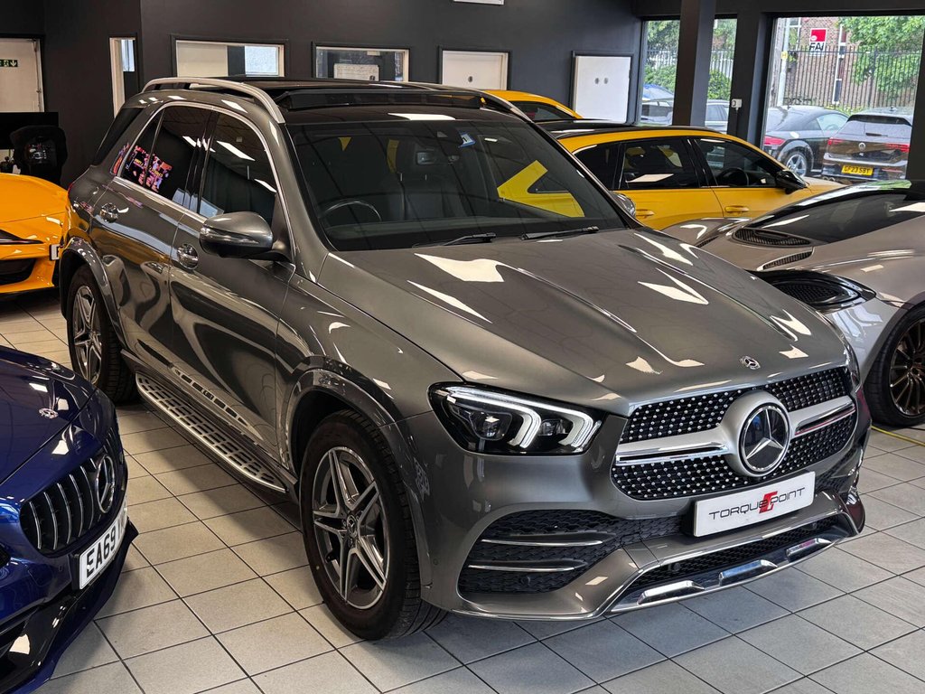 USED 2020 70 MERCEDES-BENZ GLE 2.0 GLE 300 AMG Line Premium+ D 4Matic Auto 4WD 5dr FSH + PAN ROOF + TOWBAR
