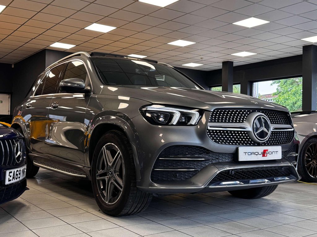 USED 2020 70 MERCEDES-BENZ GLE 2.0 GLE 300 AMG Line Premium+ D 4Matic Auto 4WD 5dr FSH + PAN ROOF + TOWBAR
