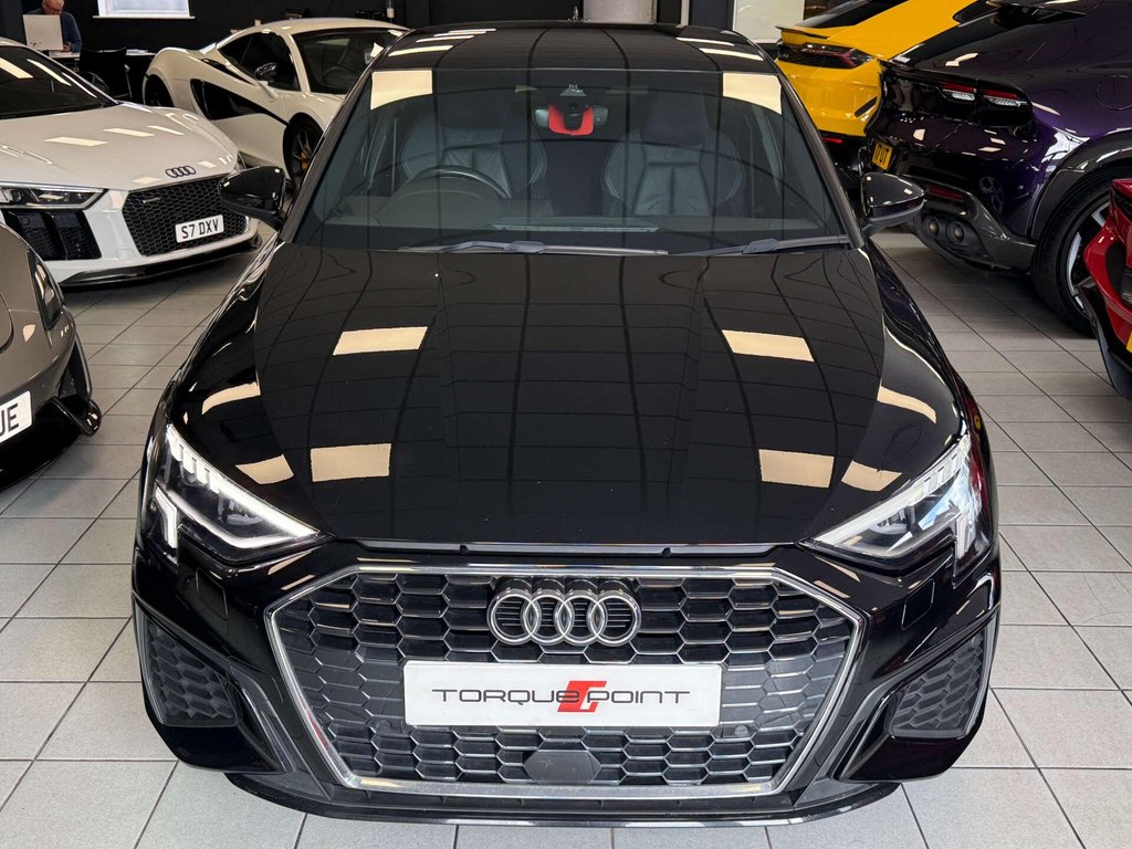 USED 2022 71 AUDI A3 1.5 A3 Sportback 35 TFSI MHEV S Line Semi-Auto 5dr SH + FULL LEATHER + CARPLAY