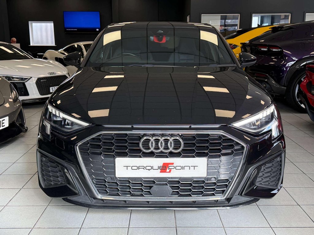 USED 2022 71 AUDI A3 1.5 A3 Sportback 35 TFSI MHEV S Line Semi-Auto 5dr SH + FULL LEATHER + CARPLAY
