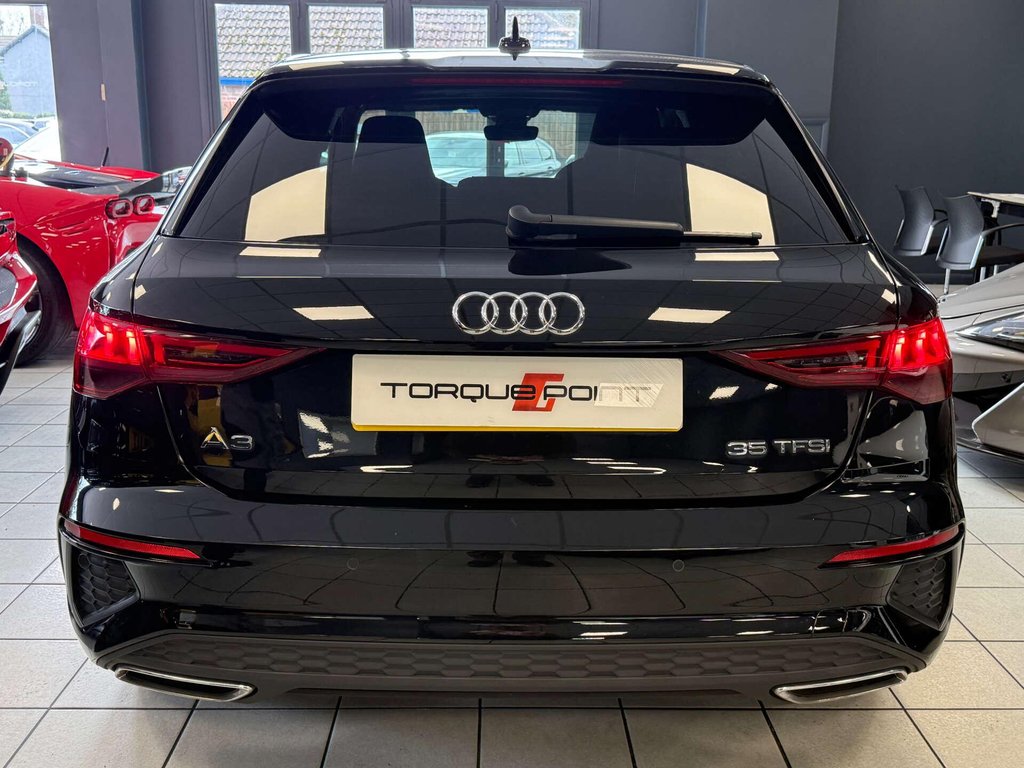 USED 2022 71 AUDI A3 1.5 A3 Sportback 35 TFSI MHEV S Line Semi-Auto 5dr SH + FULL LEATHER + CARPLAY