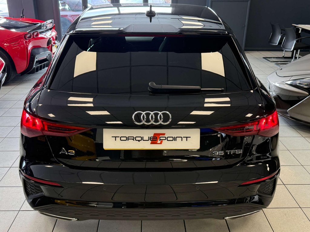 USED 2022 71 AUDI A3 1.5 A3 Sportback 35 TFSI MHEV S Line Semi-Auto 5dr SH + FULL LEATHER + CARPLAY