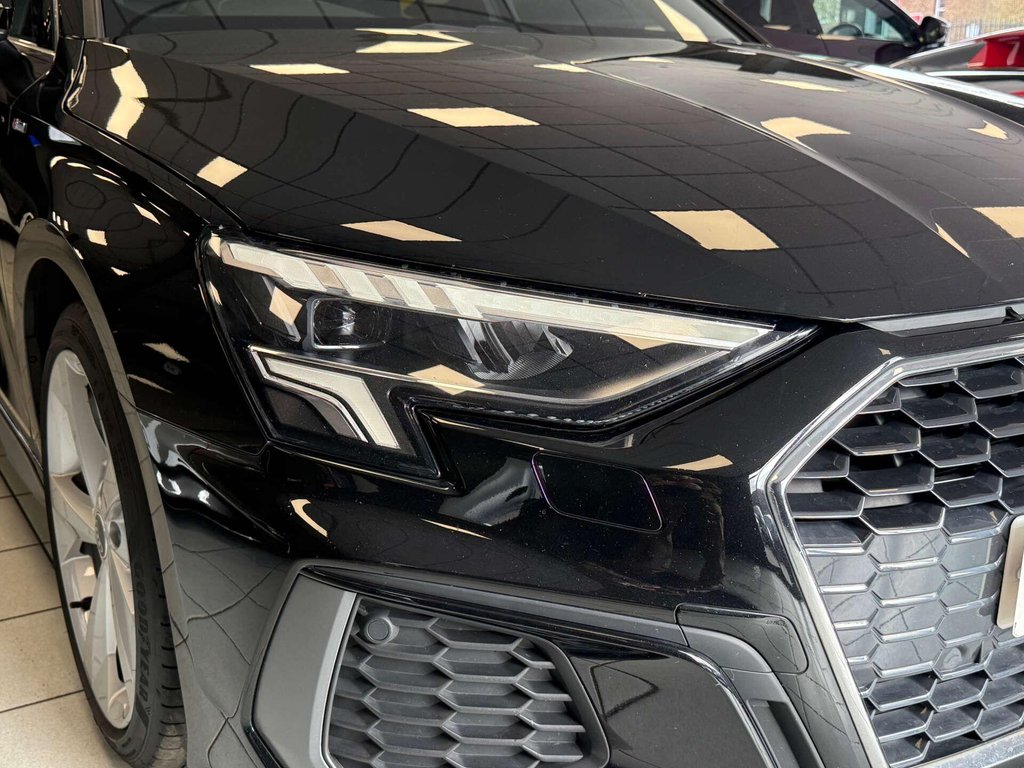 USED 2022 71 AUDI A3 1.5 A3 Sportback 35 TFSI MHEV S Line Semi-Auto 5dr SH + FULL LEATHER + CARPLAY