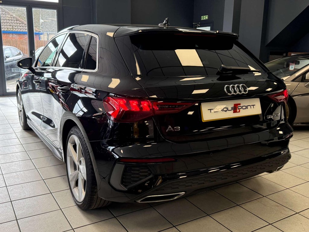 USED 2022 71 AUDI A3 1.5 A3 Sportback 35 TFSI MHEV S Line Semi-Auto 5dr SH + FULL LEATHER + CARPLAY