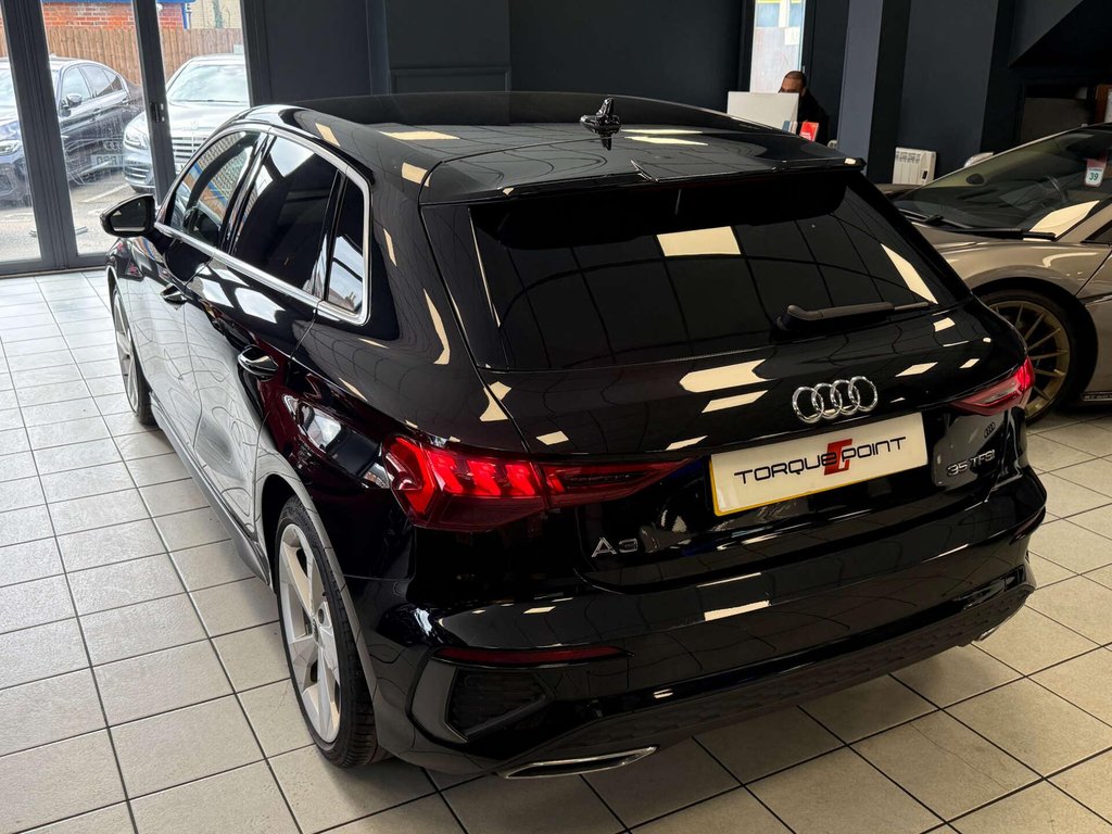 USED 2022 71 AUDI A3 1.5 A3 Sportback 35 TFSI MHEV S Line Semi-Auto 5dr SH + FULL LEATHER + CARPLAY
