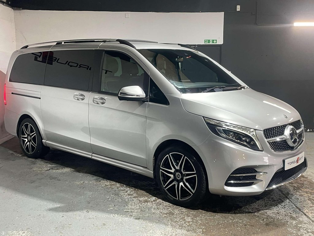 USED 2019 19 MERCEDES-BENZ V-CLASS 2.0 V 220 D AMG Line Auto 5dr SH + PAN.ROOF + 360 CAM