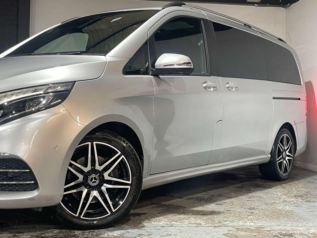 USED 2019 19 MERCEDES-BENZ V-CLASS 2.0 V 220 D AMG Line Auto 5dr SH + PAN.ROOF + 360 CAM