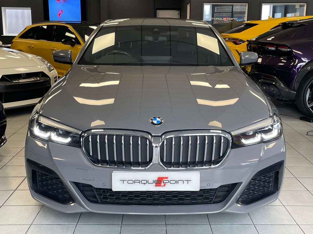 USED 2021 71 BMW 5 SERIES 2.0 520d xDrive M Sport MHEV Auto 4WD 4dr FSH + COMFORT PACK
