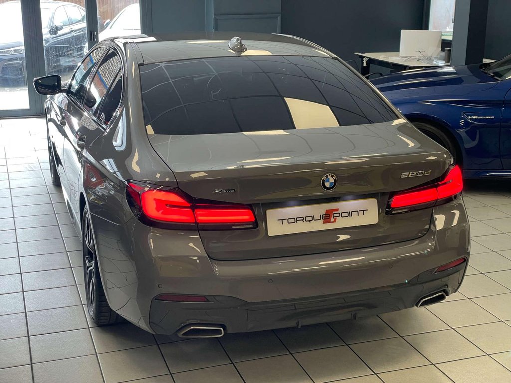 USED 2021 71 BMW 5 SERIES 2.0 520d xDrive M Sport MHEV Auto 4WD 4dr FSH + COMFORT PACK