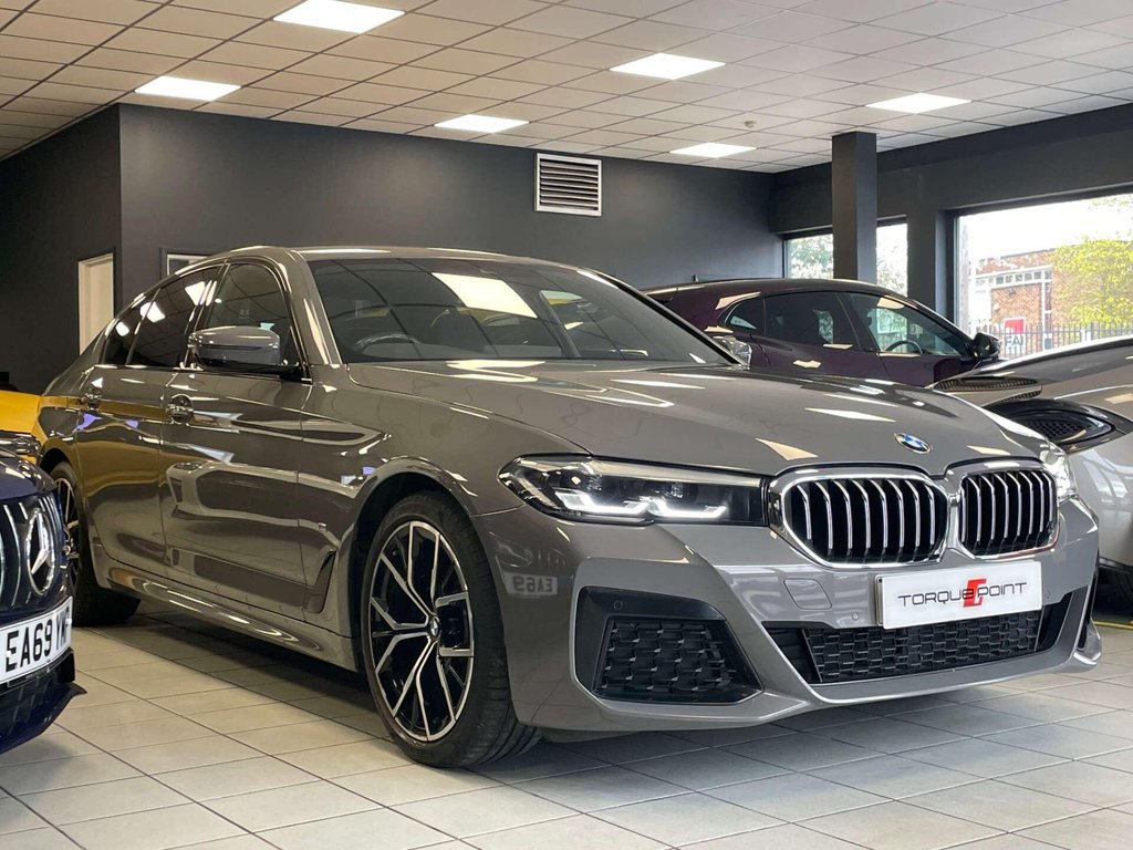 USED 2021 71 BMW 5 SERIES 2.0 520d xDrive M Sport MHEV Auto 4WD 4dr FSH + COMFORT PACK