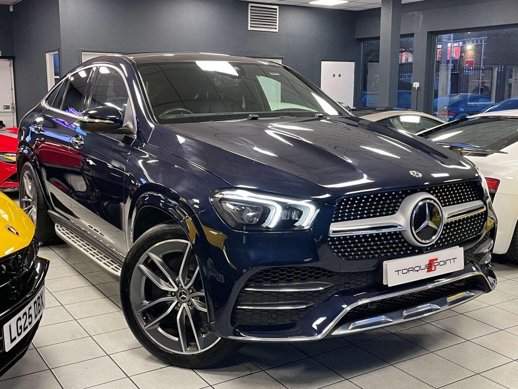 USED 2021 70 MERCEDES-BENZ GLE 2.9 GLE 400 AMG Line Premium+ D 4Matic Auto 4WD 5dr PAN ROOF + BURMESTER + 360 CAM
