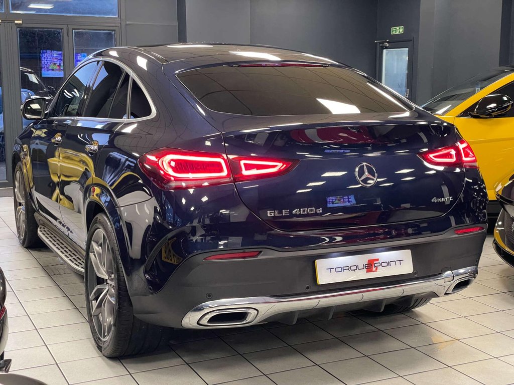 USED 2021 70 MERCEDES-BENZ GLE 2.9 GLE 400 AMG Line Premium+ D 4Matic Auto 4WD 5dr PAN ROOF + BURMESTER + 360 CAM