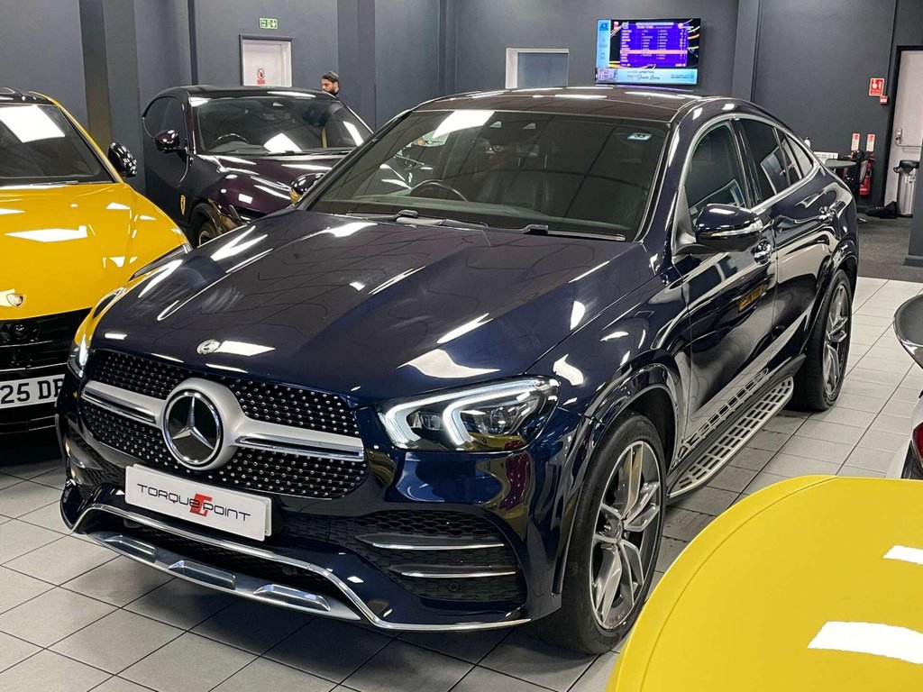USED 2021 70 MERCEDES-BENZ GLE 2.9 GLE 400 AMG Line Premium+ D 4Matic Auto 4WD 5dr PAN ROOF + BURMESTER + 360 CAM