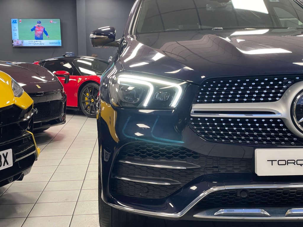 USED 2021 70 MERCEDES-BENZ GLE 2.9 GLE 400 AMG Line Premium+ D 4Matic Auto 4WD 5dr PAN ROOF + BURMESTER + 360 CAM