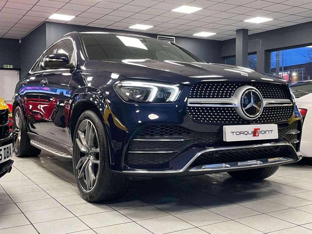 USED 2021 70 MERCEDES-BENZ GLE 2.9 GLE 400 AMG Line Premium+ D 4Matic Auto 4WD 5dr PAN ROOF + BURMESTER + 360 CAM
