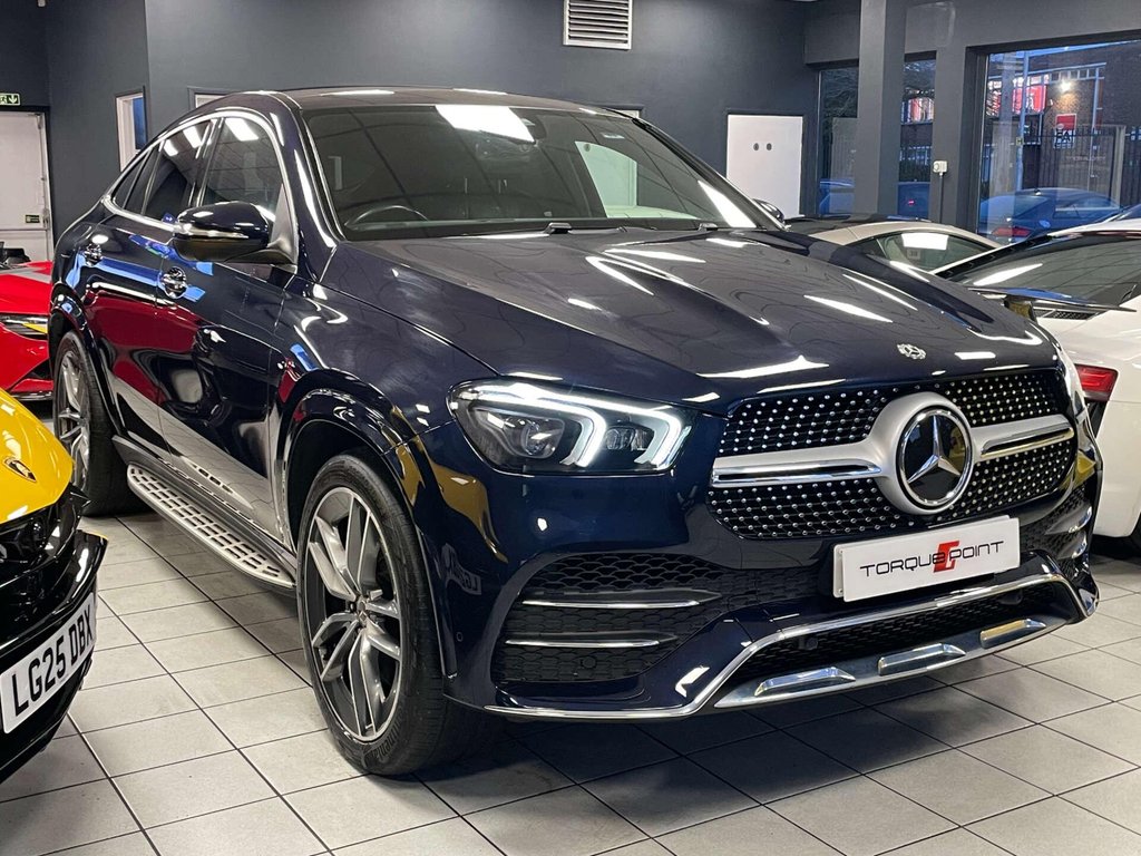 USED 2021 70 MERCEDES-BENZ GLE 2.9 GLE 400 AMG Line Premium+ D 4Matic Auto 4WD 5dr PAN ROOF + BURMESTER + 360 CAM