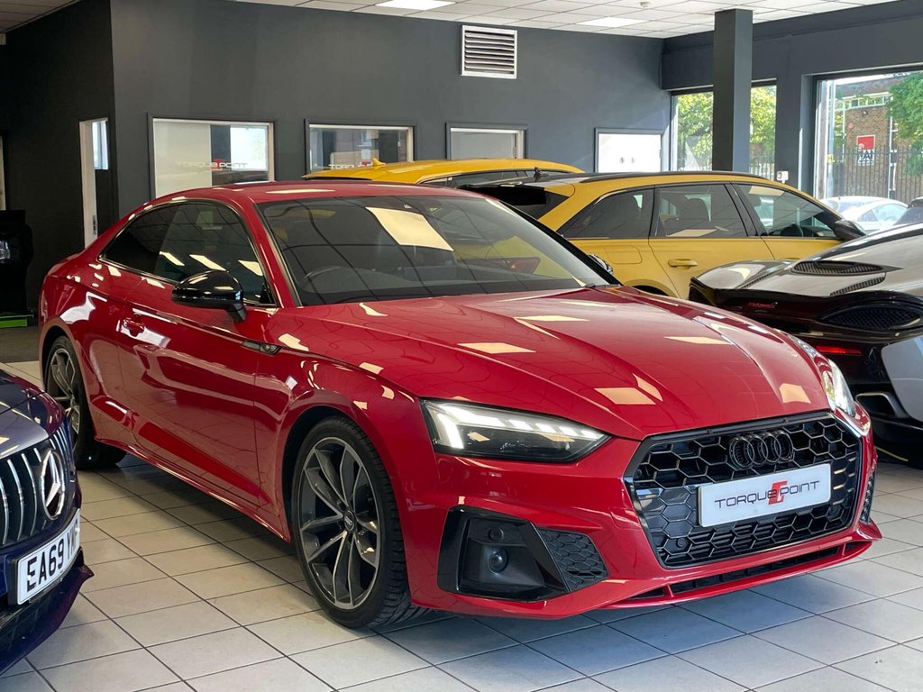 USED 2020 70 AUDI A5 2.0 A5 S Line 40 TFSI MHEV Semi-Auto 2dr FSH + REV.CAM + CARPLAY