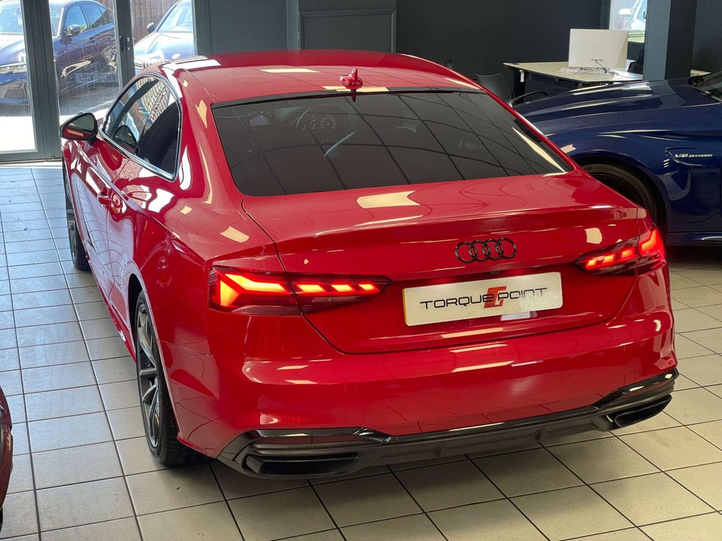 USED 2020 70 AUDI A5 2.0 A5 S Line 40 TFSI MHEV Semi-Auto 2dr FSH + REV.CAM + CARPLAY