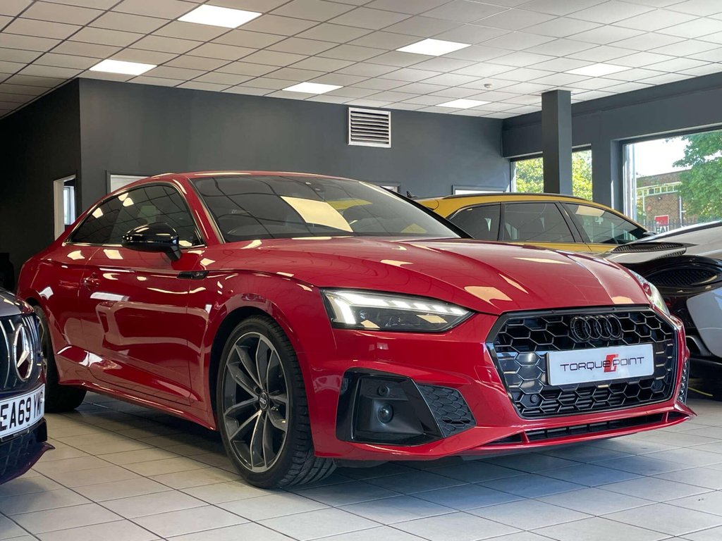 USED 2020 70 AUDI A5 2.0 A5 S Line 40 TFSI MHEV Semi-Auto 2dr FSH + REV.CAM + CARPLAY