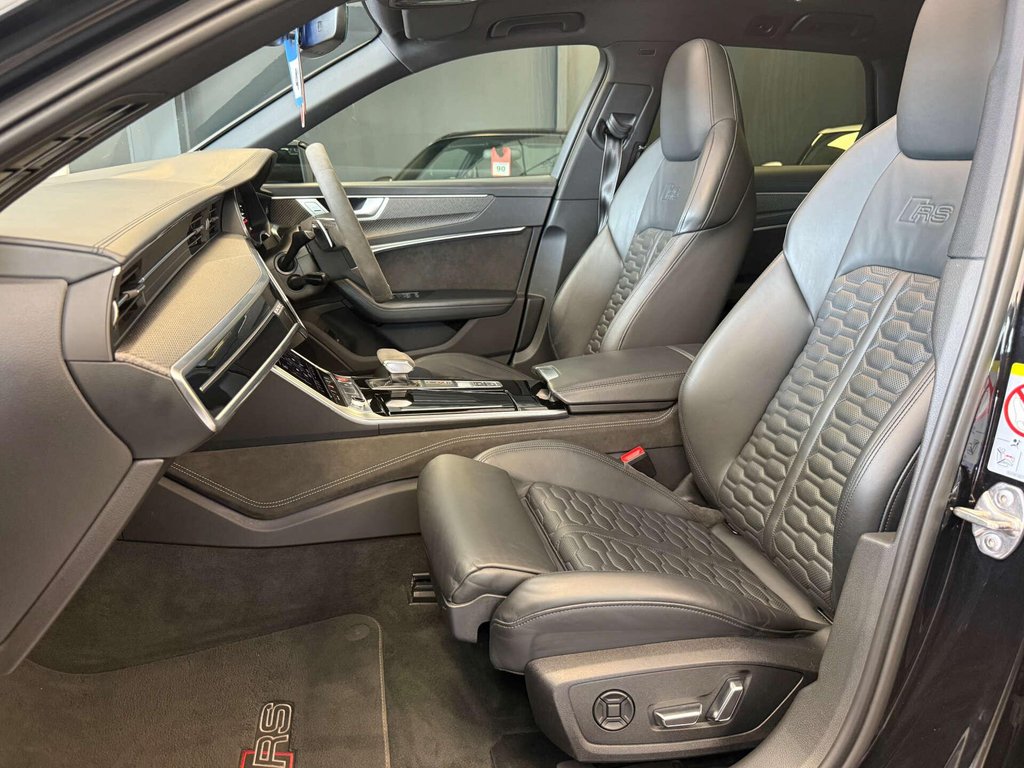 USED 2020 20 AUDI RS 6 4.0 RS 6 Carbon Black TFSI MHEV Quattro Auto 4WD 5dr FSH + AKROPOVIC EXHAUST + PANO