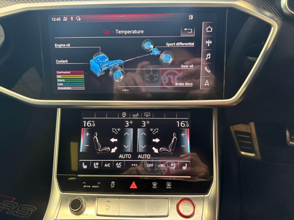 USED 2020 20 AUDI RS 6 4.0 RS 6 Carbon Black TFSI MHEV Quattro Auto 4WD 5dr FSH + AKROPOVIC EXHAUST + PANO