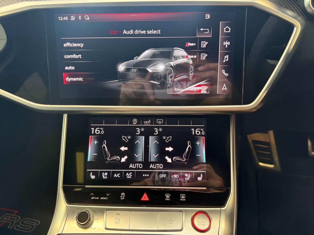 USED 2020 20 AUDI RS 6 4.0 RS 6 Carbon Black TFSI MHEV Quattro Auto 4WD 5dr FSH + AKROPOVIC EXHAUST + PANO
