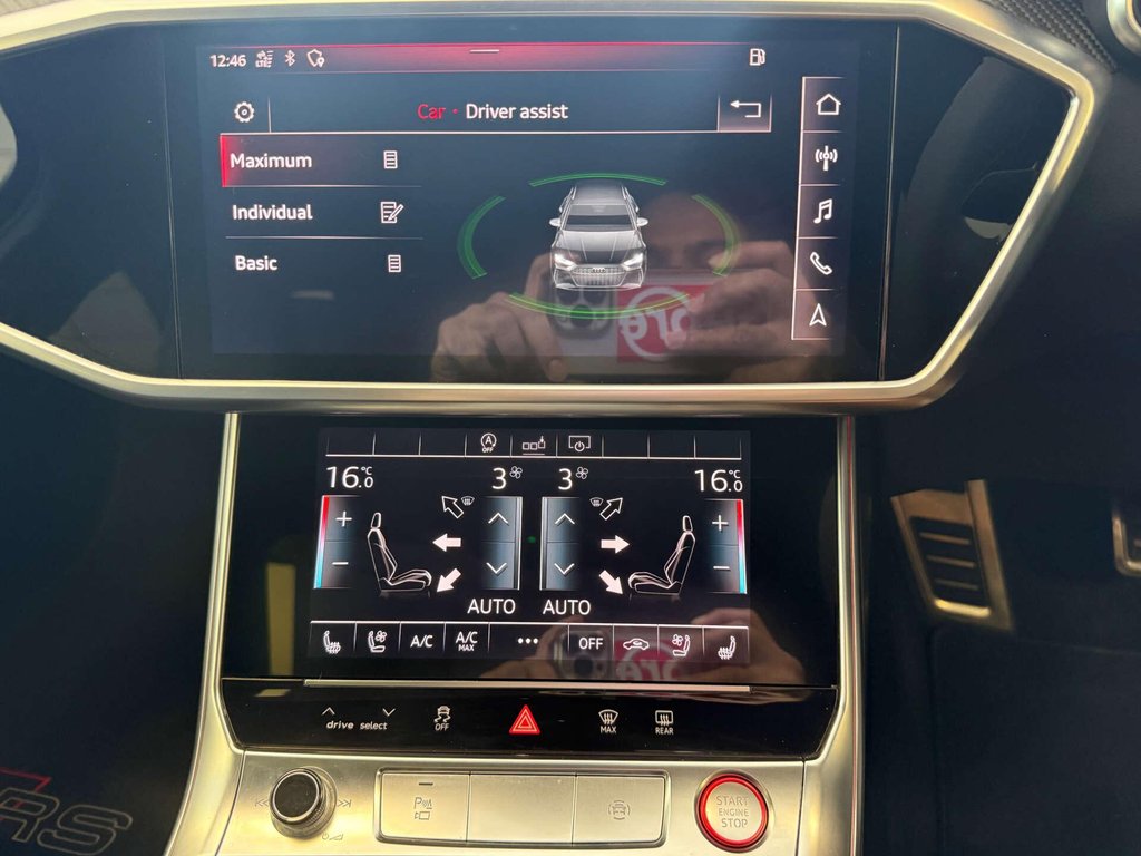 USED 2020 20 AUDI RS 6 4.0 RS 6 Carbon Black TFSI MHEV Quattro Auto 4WD 5dr FSH + AKROPOVIC EXHAUST + PANO
