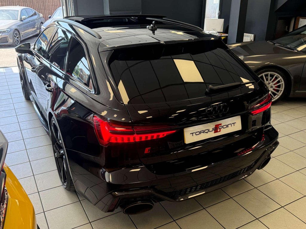 USED 2020 20 AUDI RS 6 4.0 RS 6 Carbon Black TFSI MHEV Quattro Auto 4WD 5dr FSH + AKROPOVIC EXHAUST + PANO