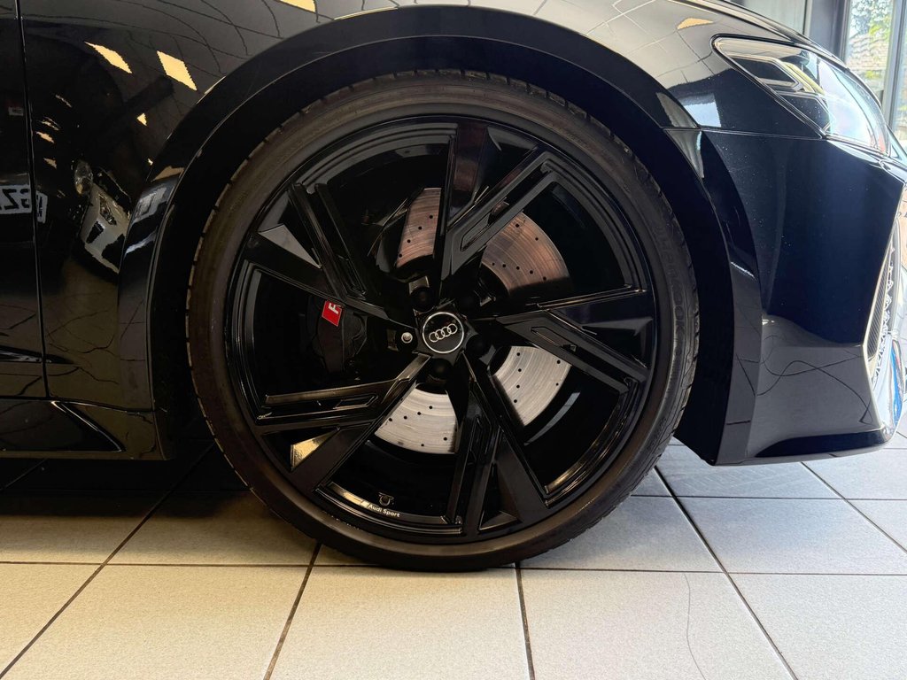 USED 2020 20 AUDI RS 6 4.0 RS 6 Carbon Black TFSI MHEV Quattro Auto 4WD 5dr FSH + AKROPOVIC EXHAUST + PANO