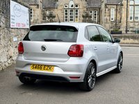 USED 2016 66 VOLKSWAGEN POLO 1.8 TSI BlueMotion Tech GTI Hatchback 5dr Petrol Manual Euro 6 (s/s) (192 ps) FULL SERVICE HISTORY+17 INCH ALLOY WHEELS+LOW MILEAGE+FINANCE AVAILABLE ON THIS CAR