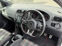 USED 2016 66 VOLKSWAGEN POLO 1.8 TSI BlueMotion Tech GTI Hatchback 5dr Petrol Manual Euro 6 (s/s) (192 ps) FULL SERVICE HISTORY+17 INCH ALLOY WHEELS+LOW MILEAGE+FINANCE AVAILABLE ON THIS CAR