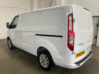 USED 2022 22 FORD TRANSIT CUSTOM 2.0 300 EcoBlue Limited Panel Van 5dr Diesel Manual L1 H1 Euro 6 (s/s) (130 ps) 