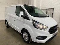 USED 2022 22 FORD TRANSIT CUSTOM 2.0 300 EcoBlue Limited Panel Van 5dr Diesel Manual L1 H1 Euro 6 (s/s) (130 ps) 